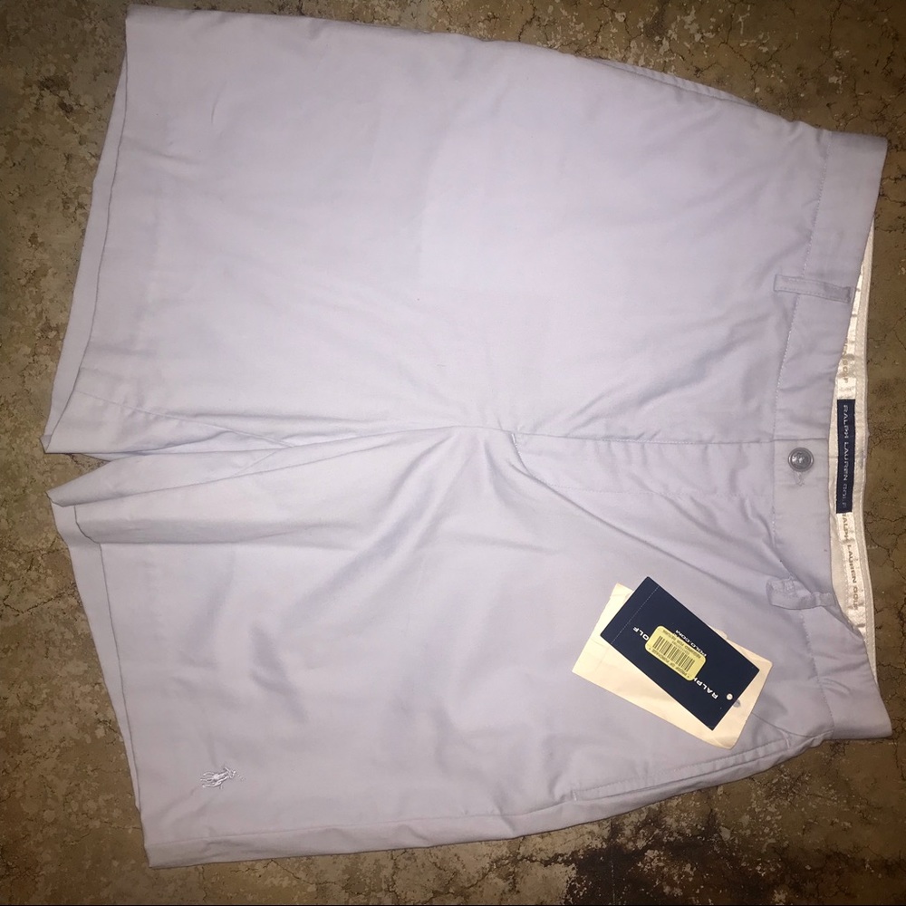 Blue Ralph Lauren Golf Shorts